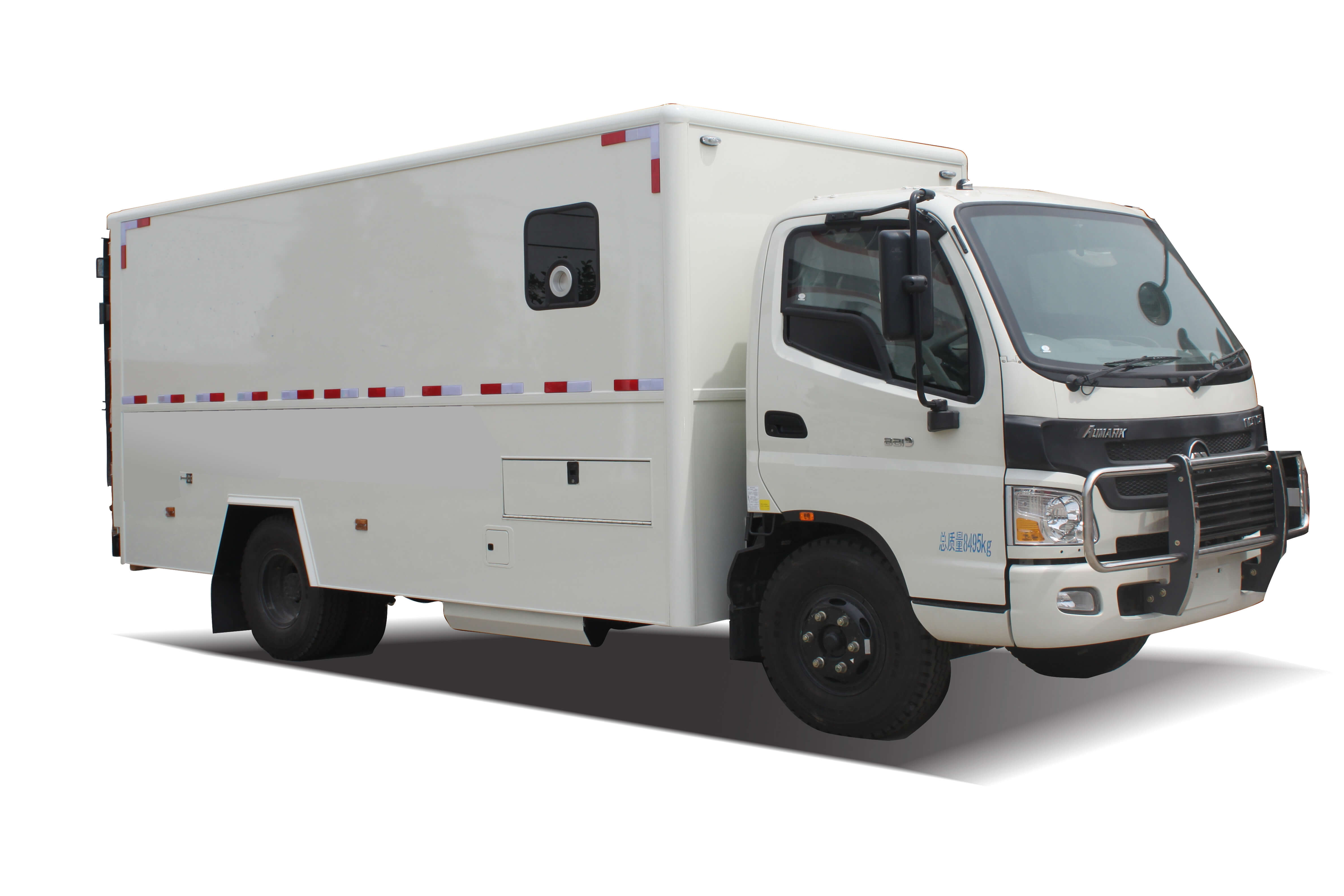 福田歐馬可輕卡底盤(pán)運鈔車(chē)